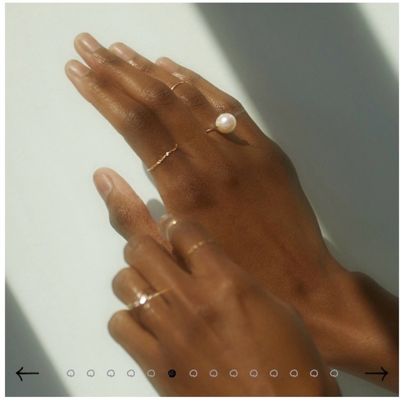 Catbird Gumball Pearl Ring - Picture 2 of 8